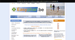 Desktop Screenshot of easyphar.be